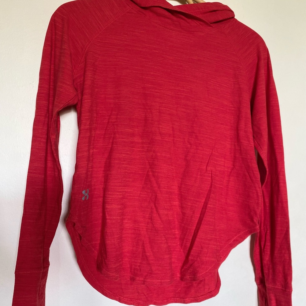 Under Armour Crimson Long Sleeve Pullover